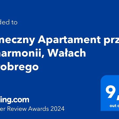 Appartement Sloneczny Apartament Przy Filharmonii, Walach Chrobrego à Szczecin Extérieur photo